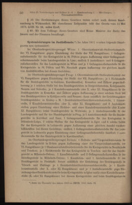 Verordnungsblatt des K.K. Justizministeriums 19120120 Seite: 46