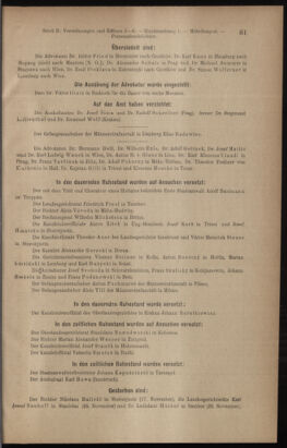 Verordnungsblatt des K.K. Justizministeriums 19120120 Seite: 57