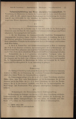 Verordnungsblatt des K.K. Justizministeriums 19120210 Seite: 11