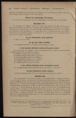 Verordnungsblatt des K.K. Justizministeriums 19120210 Seite: 26