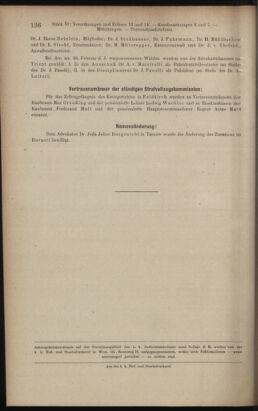 Verordnungsblatt des K.K. Justizministeriums 19120330 Seite: 16