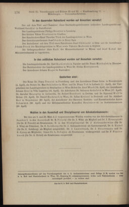 Verordnungsblatt des K.K. Justizministeriums 19120511 Seite: 14