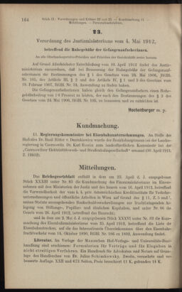 Verordnungsblatt des K.K. Justizministeriums 19120511 Seite: 2