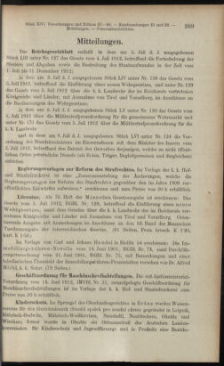 Verordnungsblatt des K.K. Justizministeriums 19120727 Seite: 5