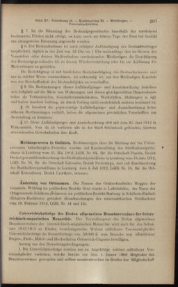 Verordnungsblatt des K.K. Justizministeriums 19120810 Seite: 15