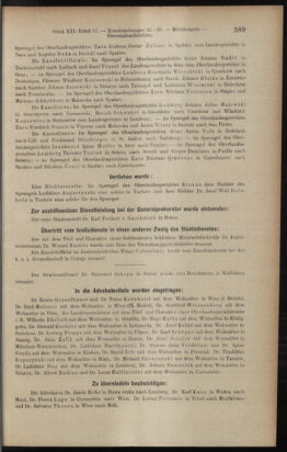 Verordnungsblatt des K.K. Justizministeriums 19121114 Seite: 15