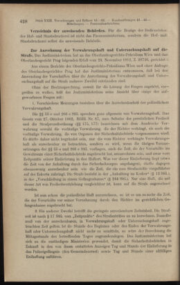 Verordnungsblatt des K.K. Justizministeriums 19121214 Seite: 22