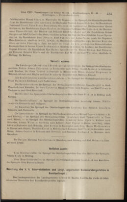 Verordnungsblatt des K.K. Justizministeriums 19121214 Seite: 29