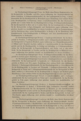 Verordnungsblatt des K.K. Justizministeriums 19130118 Seite: 16