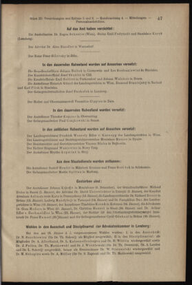 Verordnungsblatt des K.K. Justizministeriums 19130215 Seite: 13