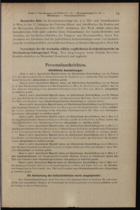 Verordnungsblatt des K.K. Justizministeriums 19130315 Seite: 15