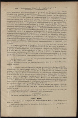 Verordnungsblatt des K.K. Justizministeriums 19130315 Seite: 17