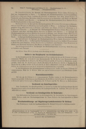 Verordnungsblatt des K.K. Justizministeriums 19130315 Seite: 18