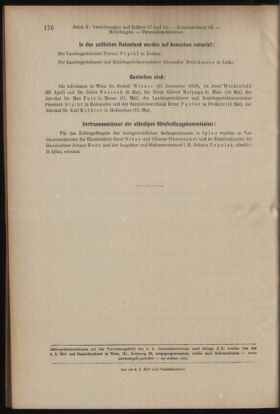 Verordnungsblatt des K.K. Justizministeriums 19130531 Seite: 12