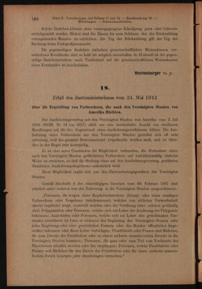 Verordnungsblatt des K.K. Justizministeriums 19130531 Seite: 2