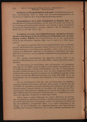 Verordnungsblatt des K.K. Justizministeriums 19130531 Seite: 6