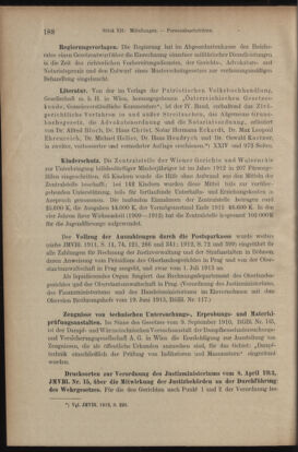 Verordnungsblatt des K.K. Justizministeriums 19130628 Seite: 2