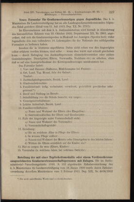 Verordnungsblatt des K.K. Justizministeriums 19130731 Seite: 7