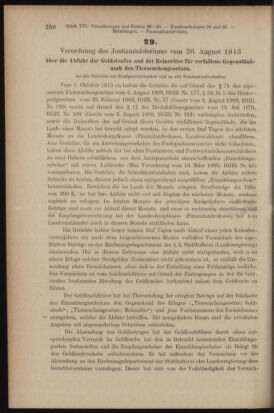 Verordnungsblatt des K.K. Justizministeriums 19130905 Seite: 2