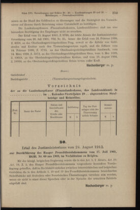 Verordnungsblatt des K.K. Justizministeriums 19130905 Seite: 3