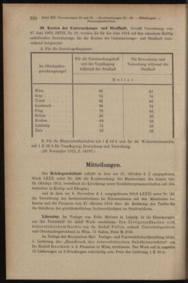 Verordnungsblatt des K.K. Justizministeriums 19131114 Seite: 8