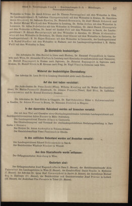 Verordnungsblatt des K.K. Justizministeriums 19140131 Seite: 39