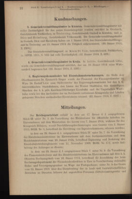 Verordnungsblatt des K.K. Justizministeriums 19140131 Seite: 4