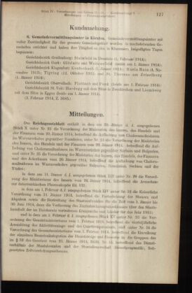 Verordnungsblatt des K.K. Justizministeriums 19140214 Seite: 5