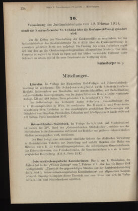 Verordnungsblatt des K.K. Justizministeriums 19140218 Seite: 2