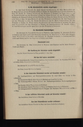 Verordnungsblatt des K.K. Justizministeriums 19140314 Seite: 10