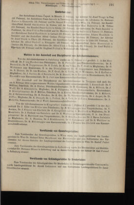 Verordnungsblatt des K.K. Justizministeriums 19140314 Seite: 11