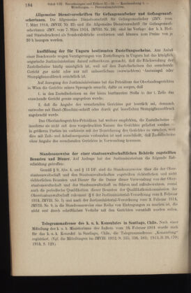 Verordnungsblatt des K.K. Justizministeriums 19140314 Seite: 4