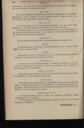 Verordnungsblatt des K.K. Justizministeriums 19140319 Seite: 2