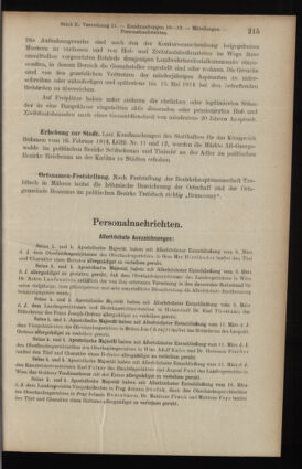 Verordnungsblatt des K.K. Justizministeriums 19140408 Seite: 15