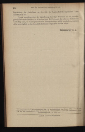 Verordnungsblatt des K.K. Justizministeriums 19140812 Seite: 6