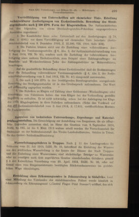 Verordnungsblatt des K.K. Justizministeriums 19140822 Seite: 15