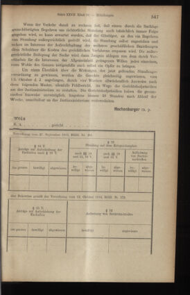 Verordnungsblatt des K.K. Justizministeriums 19141015 Seite: 3