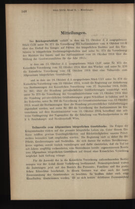 Verordnungsblatt des K.K. Justizministeriums 19141015 Seite: 4