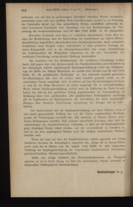 Verordnungsblatt des K.K. Justizministeriums 19141017 Seite: 4