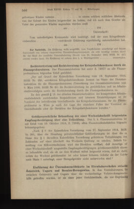 Verordnungsblatt des K.K. Justizministeriums 19141017 Seite: 6