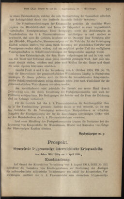 Verordnungsblatt des K.K. Justizministeriums 19141116 Seite: 3