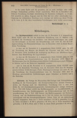 Verordnungsblatt des K.K. Justizministeriums 19141201 Seite: 6