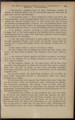 Verordnungsblatt des K.K. Justizministeriums 19141223 Seite: 15