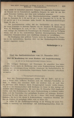 Verordnungsblatt des K.K. Justizministeriums 19141223 Seite: 3