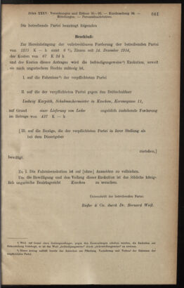 Verordnungsblatt des K.K. Justizministeriums 19141231 Seite: 15