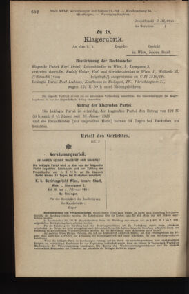 Verordnungsblatt des K.K. Justizministeriums 19141231 Seite: 6