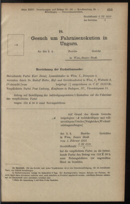 Verordnungsblatt des K.K. Justizministeriums 19141231 Seite: 7