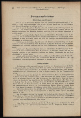 Verordnungsblatt des K.K. Justizministeriums 19160119 Seite: 18