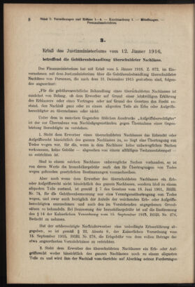 Verordnungsblatt des K.K. Justizministeriums 19160119 Seite: 8