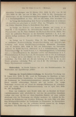 Verordnungsblatt des K.K. Justizministeriums 19160420 Seite: 11